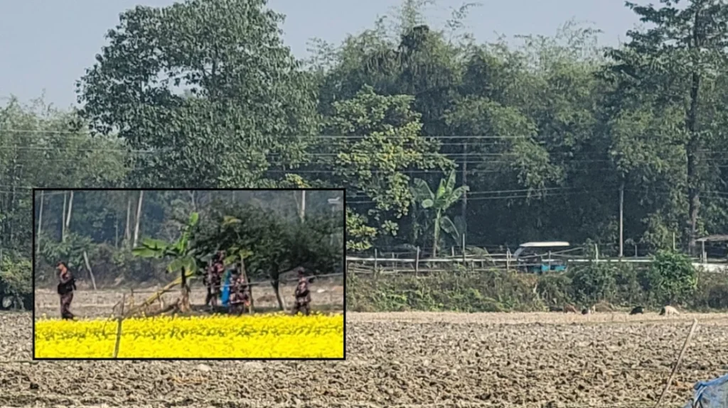 সীমান্তঘেঁষে রাতারাতি সড়ক নির্মাণের চেষ্টা, বিজিবির বাধায় পিছু হটলো বিএসএফ