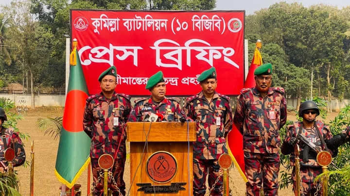 কুমিল্লা ও চাঁদপুরের ১৪টি আসনে ৪৭ প্লাটুন বিজিবি মোতায়েনের সিদ্ধান্ত