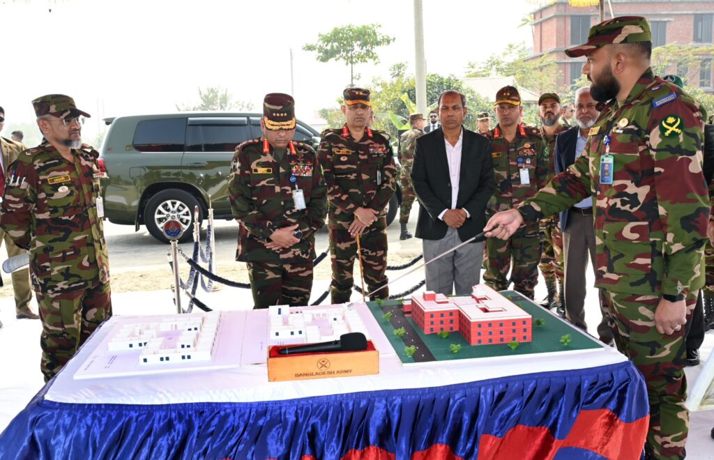 জলসিঁড়িতে ‘আর্মি ইন্টারন্যাশনাল ইসলামিক ইনস্টিটিউট’-এর ভিত্তিপ্রস্তর স্থাপন