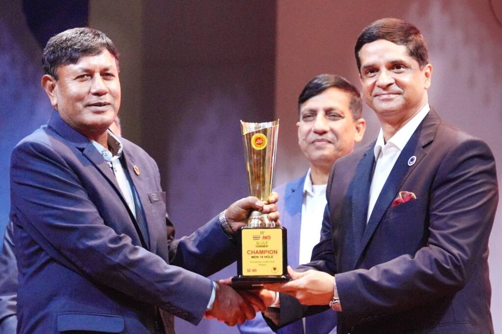 কুর্মিটোলায় গলফের মিলনমেলা: উৎসবমুখর পরিবেশে সমাপ্ত ১১তম শাহ্ সিমেন্ট–একেএস গলফ টুর্নামেন্ট