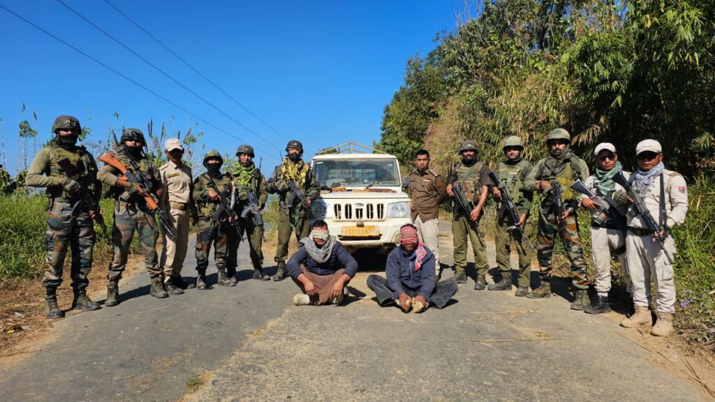 মণিপুরের ফেরজাওল জেলায় আসাম রাইফেলসের অভিযানে বিপুল বিস্ফোরক উদ্ধার, দুইজন আটক