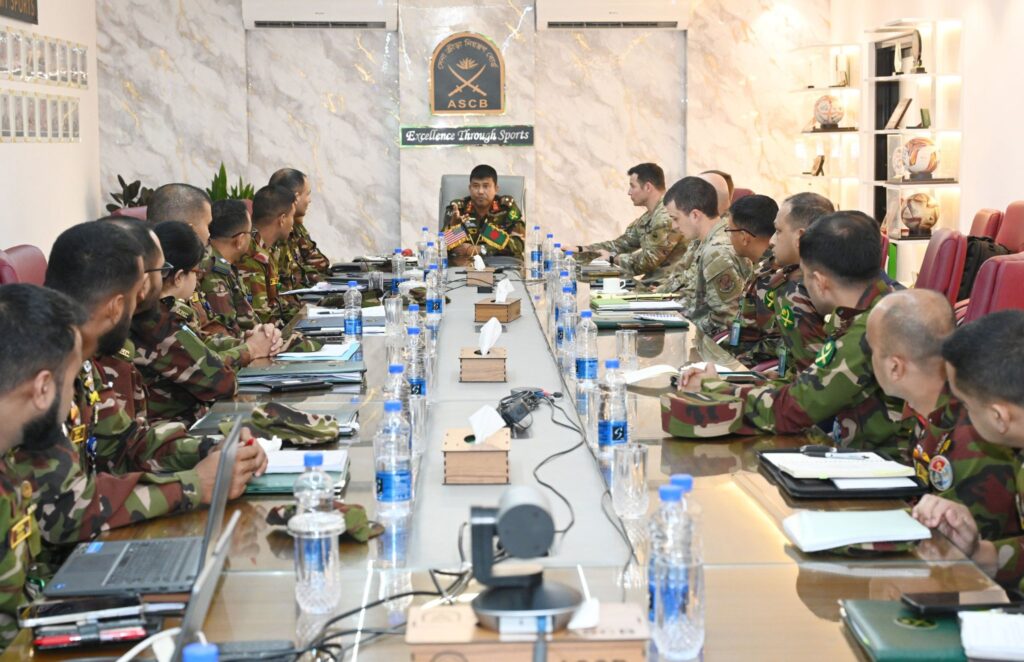 বাংলাদেশ–যুক্তরাষ্ট্র সামরিক সহযোগিতায় নতুন গতি: সফলভাবে সম্পন্ন হল ৯ম ল্যান্ড ফোর্সেস টকস