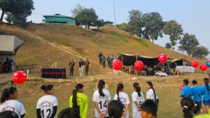 নারীদের ক্রীড়া উন্নয়নের লক্ষ্যে লক্ষীছড়ি জোনের তত্ত্বাবধানে সম্প্রীতি ফুটবল টুর্নামেন্ট উদ্বোধন