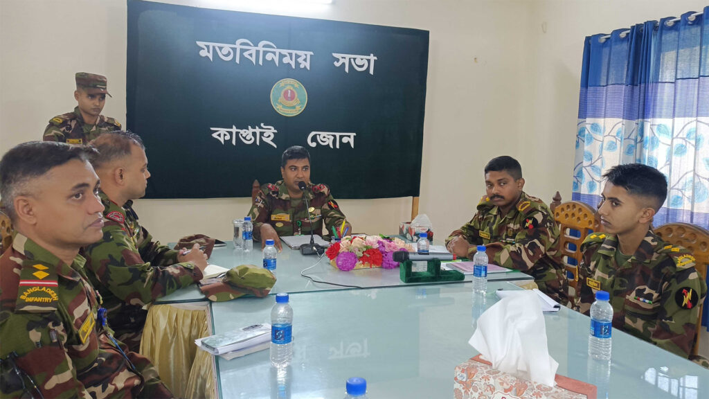 নির্বাচন ঘিরে পাহাড়ে নিরাপত্তা জোরদার, রাজস্থলী–কাপ্তাইয়ে সেনাবাহিনীর বিশেষ টহল