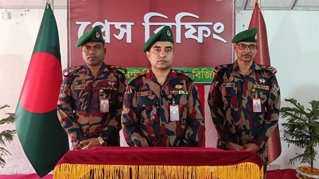সুনামগঞ্জ সীমান্তে বাড়তি নিরাপত্তা, ২৪ প্লাটুন বিজিবি মোতায়েন
