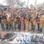 পুকুরে বিপুল সংখ্যক অস্ত্র মজুত, পানি সেচে উদ্ধার করল যৌথবাহিনী