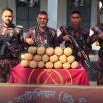 যশোর সীমান্তে বিজিবির অভিযান, মালিকবিহীন মাদক ও চোরাচালানি পণ্য আটক