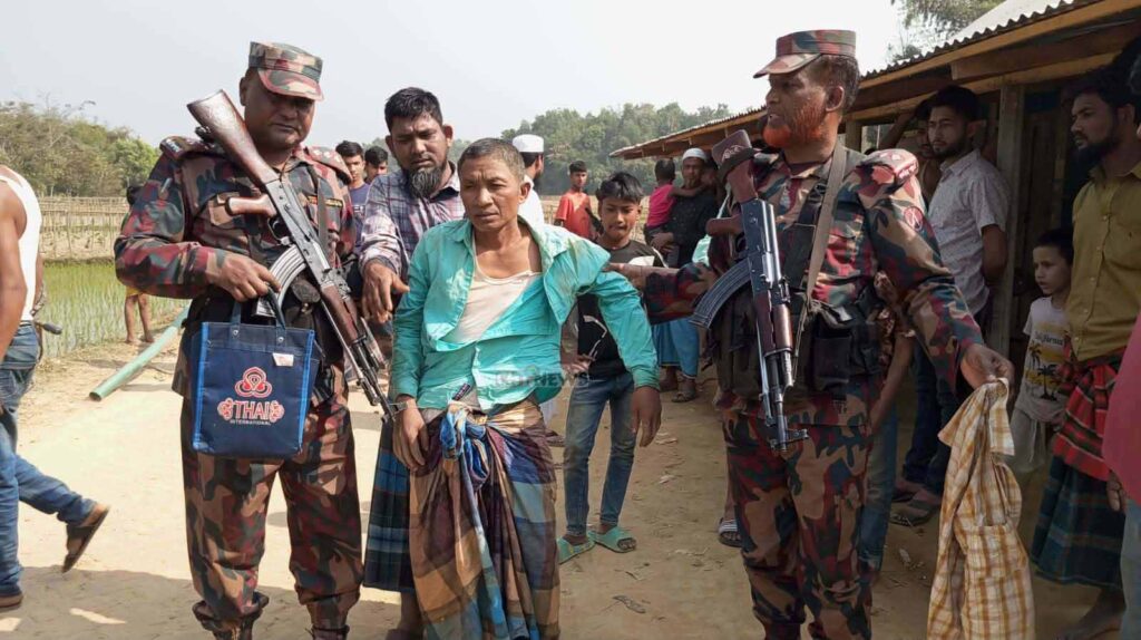 রামগড়ে চাঁদা আদায় করতে এসে জনতার হাতে ইউপিডিএফ চাঁদাবাজ আটক, গণধোলাই