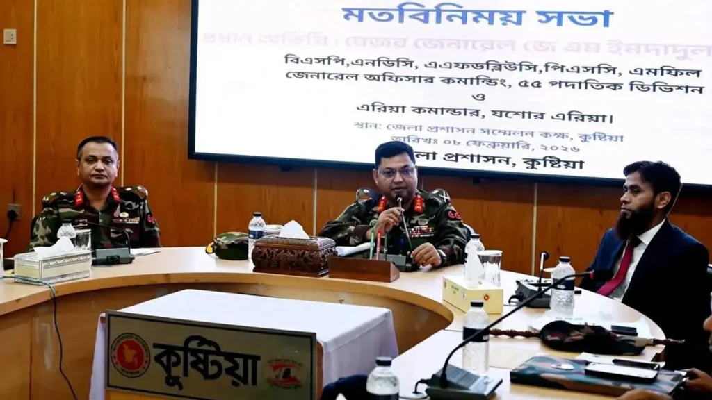 নির্বাচনে যেকোনো অপতৎপরতা রোধে সেনাবাহিনী কঠোর অবস্থান নেবে- মেজর জেনারেল ইমদাদুল ইসলাম