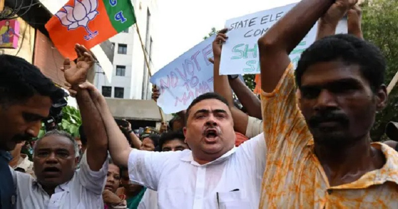 বাংলাদেশের নির্বাচনের ফলাফলকে ঘিরে পশ্চিমবঙ্গের হিন্দু সম্প্রদায়কে উসকে দেওয়ার অভিযোগ