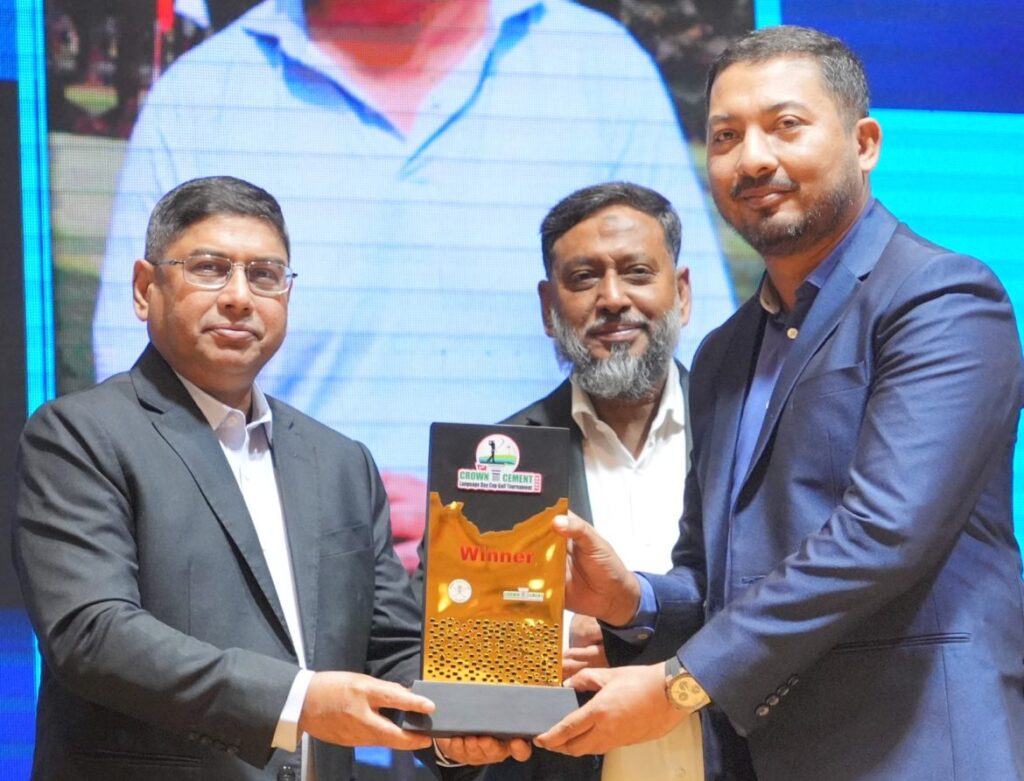 আর্মি গলফ ক্লাবে পর্দা নামল ৫ম ক্রাউন সিমেন্ট ভাষা দিবস গলফ কাপের