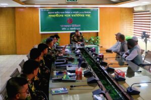 বান্দরবানে প্রার্থীদের সঙ্গে মতবিনিময়, নির্বাচনী নিরাপত্তায় সহযোগিতার আশ্বাস সেনাবাহিনীর