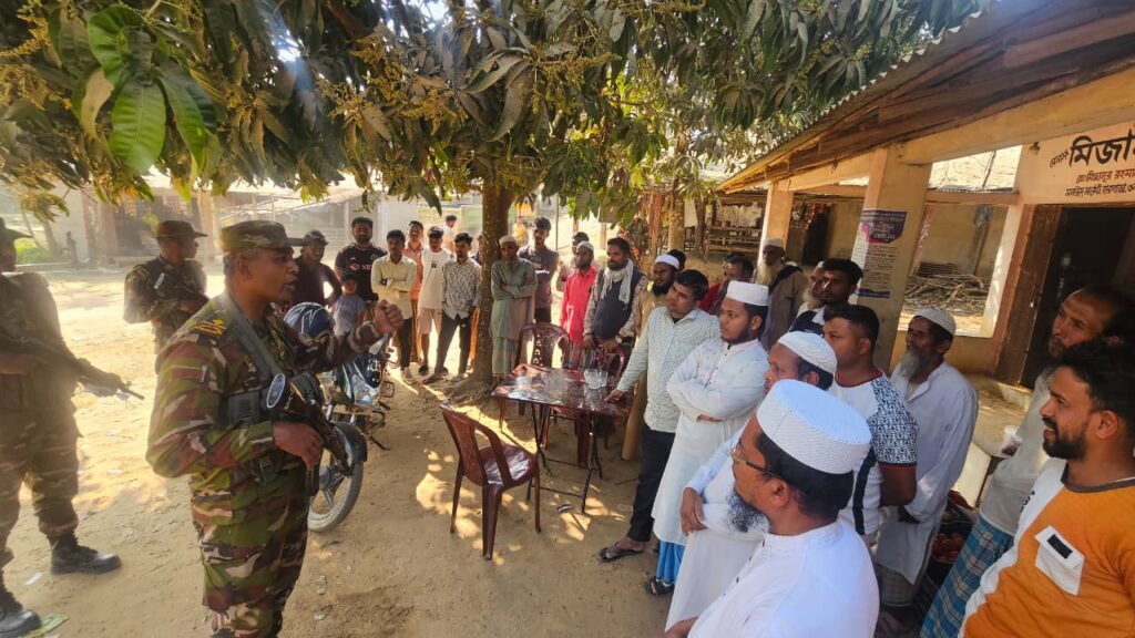 নির্বাচন পরবর্তী সেনাবাহিনীর তৎপরতায় আলীকদমে স্বাভাবিক আইনশৃঙ্খলা পরিস্থিতি