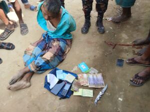 রামগড়ে চাঁদা আদায় করতে এসে জনতার হাতে ইউপিডিএফ চাঁদাবাজ আটক, গণধোলাই