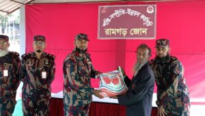 রামগড়ে বিজিবির মানবিক সহায়তা কার্যক্রম, উপকৃত শতাধিক অসহায় ও হতদরিদ্র পরিবার
