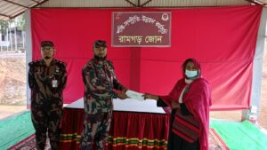 রামগড়ে বিজিবির মানবিক সহায়তা কার্যক্রম, উপকৃত শতাধিক অসহায় ও হতদরিদ্র পরিবার