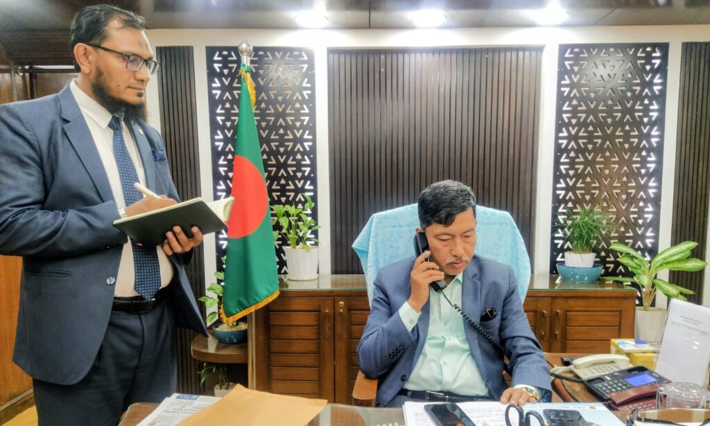 রমজানে পার্বত্য চট্টগ্রামে ‘জিরো টলারেন্স’ নীতিতে আইনশৃঙ্খলা রক্ষার নির্দেশ পার্বত্যমন্ত্রীর