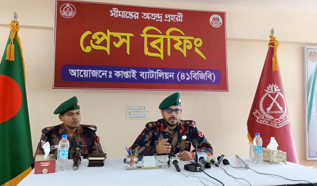 সংসদ নির্বাচন: জনগণের ভোটাধিকার সুরক্ষায় প্রস্তুত বিজিবির কাপ্তাই ব্যাটালিয়ন