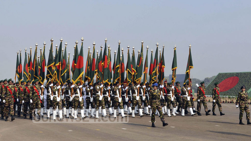 স্বাধীনতা দিবসের কুচকাওয়াজ শুরু সকাল ৯টায়