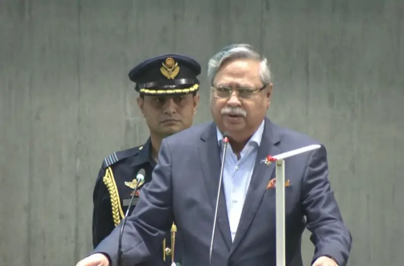 জাতীয় সংসদে রাষ্ট্রপতির ভাষণের সময় বিরোধী দলের ওয়াক আউট