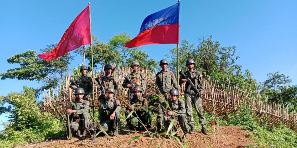 মিয়ানমারের বাগোতে জান্তার অস্ত্র কারখানার দিকে অগ্রসর হচ্ছে আরাকান আর্মি