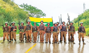 এশিয়া হাইওয়ে পুনরায় খুলতে কারেন রাজ্যে সামরিক অভিযান জোরদার করেছে মিয়ানমার জান্তা