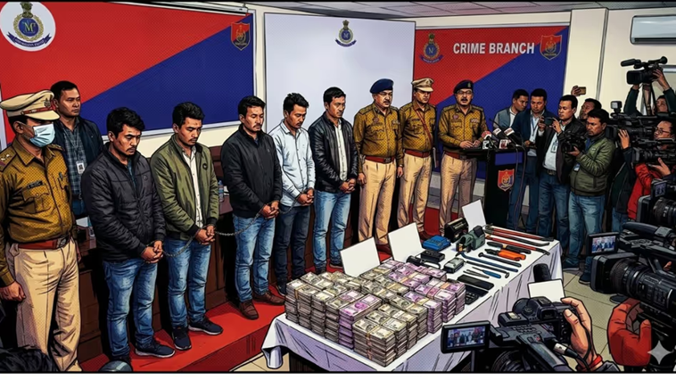 মেঘালয়ে এটিএম চুরির ঘটনায় ছয়জন গ্রেপ্তার, লুট প্রায় ১ কোটি রুপি