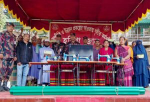 ভূষণছড়া ও বড়হরিণায়রবিজিবির সম্প্রীতি ও উন্নয়ন প্রকল্পের আওতায় সহায়তা প্রদান