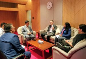 পাহাড়ের উন্নয়নে সহযোগিতা জোরদারে মন্ত্রী দীপেন দেওয়ানের সঙ্গে ইউএনডিপি প্রতিনিধির সাক্ষাৎ