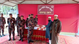 বিজিবির মানবিক উদ্যোগ: অসহায়দের মাঝে ঈদ উপহার, আর্থিক সহায়তা ও শিক্ষা উপকরণ বিতরণ