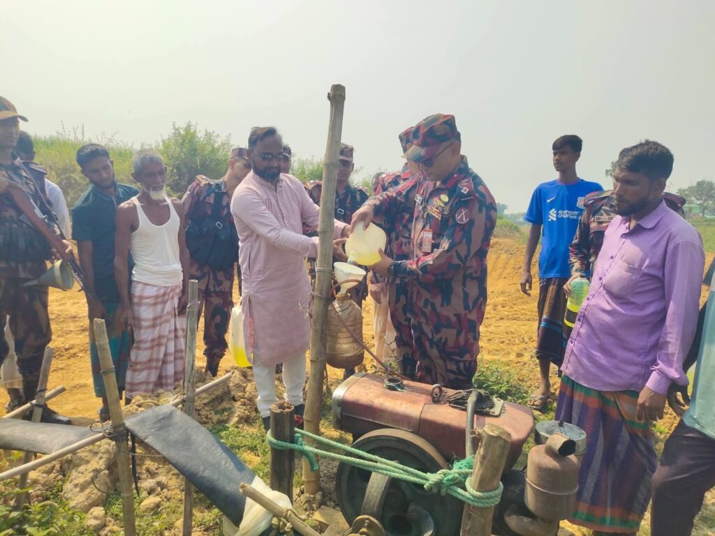 রাজনগর জোনের উদ্যোগে প্রান্তিক কৃষকদের মাঝে বিনামূল্যে ডিজেল বিতরণ, উপকৃত হলেন ৫০ কৃষক