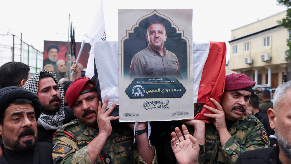 ইরাকে বিমান হামলায় শিয়া আধাসামরিক বাহিনীর কমান্ডারসহ ১৫ জন নিহত