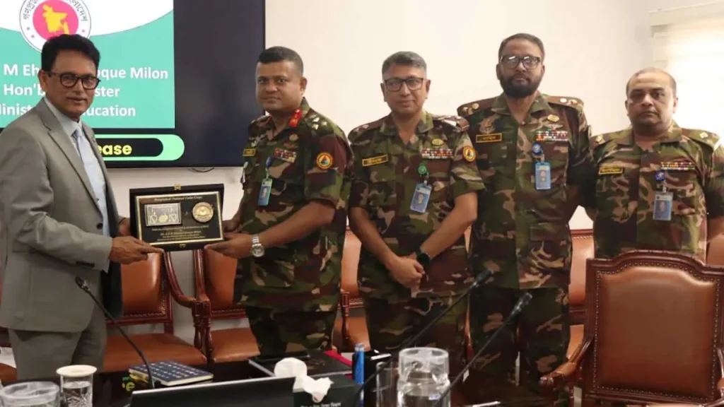 উপজেলা পর্যন্ত বিএনসিসির কার্যক্রম সম্প্রসারণের নির্দেশ শিক্ষামন্ত্রীর