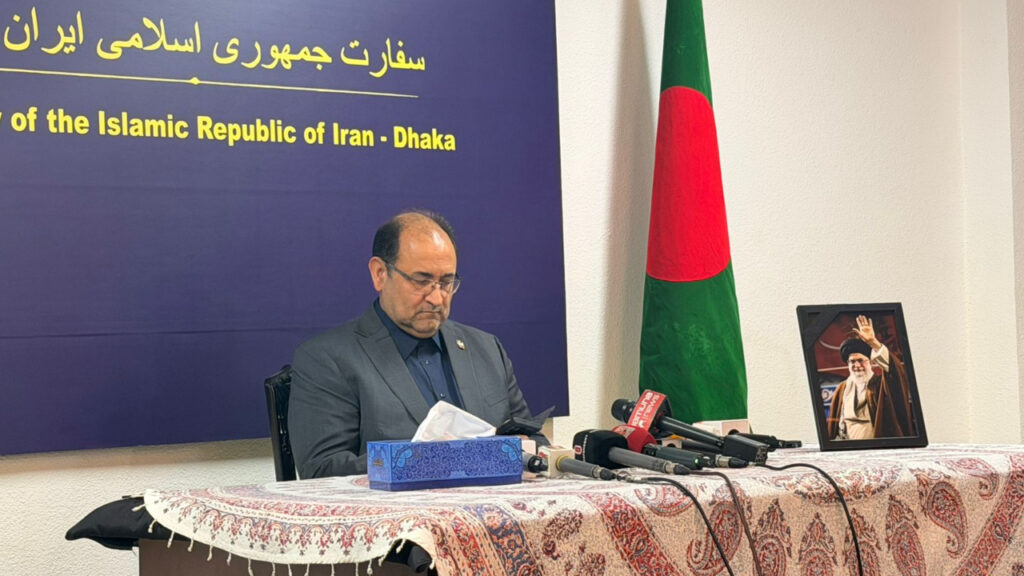 বাংলাদেশের কাছে প্রত্যাশার কথা জানালেন ইরানের রাষ্ট্রদূত