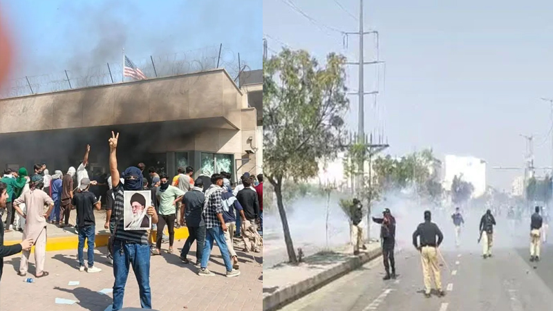 পাকিস্তানে মার্কিন দূতাবাসে হামলা-সংঘর্ষ, নিহত ৬