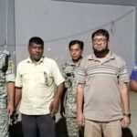 বান্দরবানের লামায় মাতামুহুরী নদী থেকে অবৈধ বালু উত্তোলন, একজনকে ২০ দিনের কারাদণ্ড