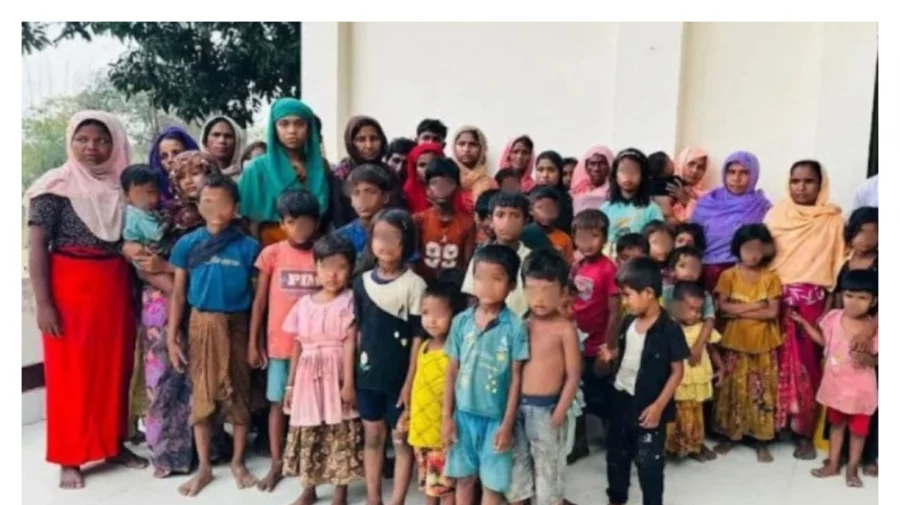 টেকনাফে পাচারচক্রের আস্তানায় অভিযান: নারী-শিশুসহ ৬৯ রোহিঙ্গা উদ্ধার, আটক ৩