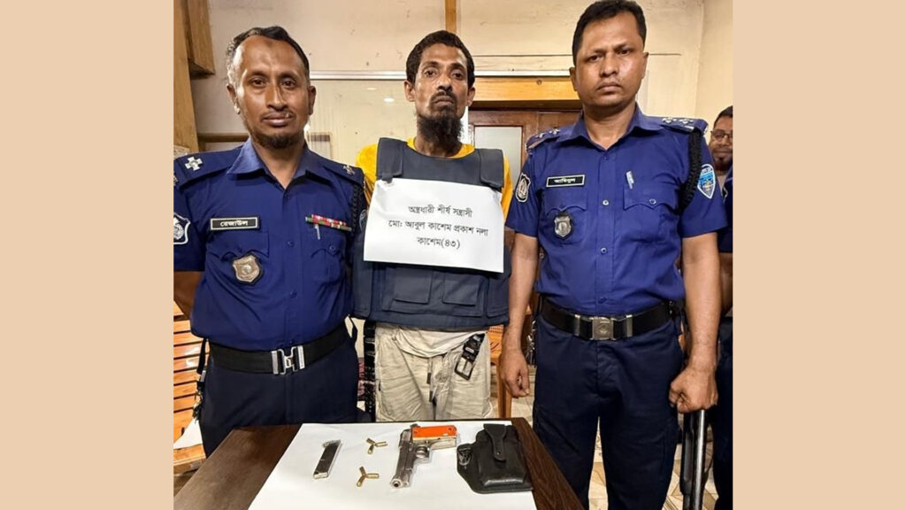 র‍্যাব সদস্য হত্যা: জঙ্গল সলিমপুরের ‘নলা কাশেম’ আগ্নেয়াস্ত্রসহ গ্রেফতার