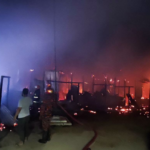 আগুনে পুড়ে ছাই খাগড়াছড়ির রামগড়ের কলাবাড়ি উচ্চ বিদ্যালয়