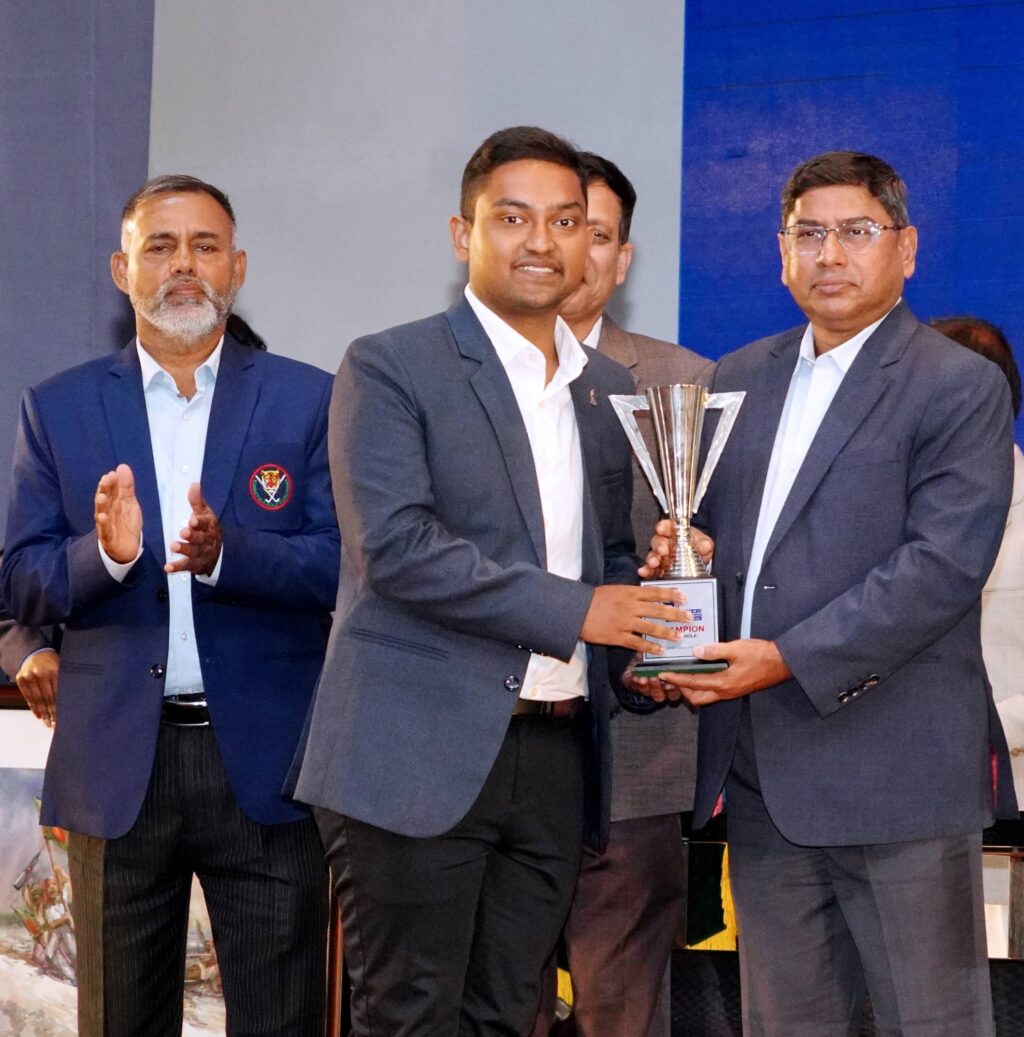 কুর্মিটোলায় জমকালো আয়োজনে রানার প্রেসিডেন্ট কাপ গলফ টুর্নামেন্টের সমাপ্তি