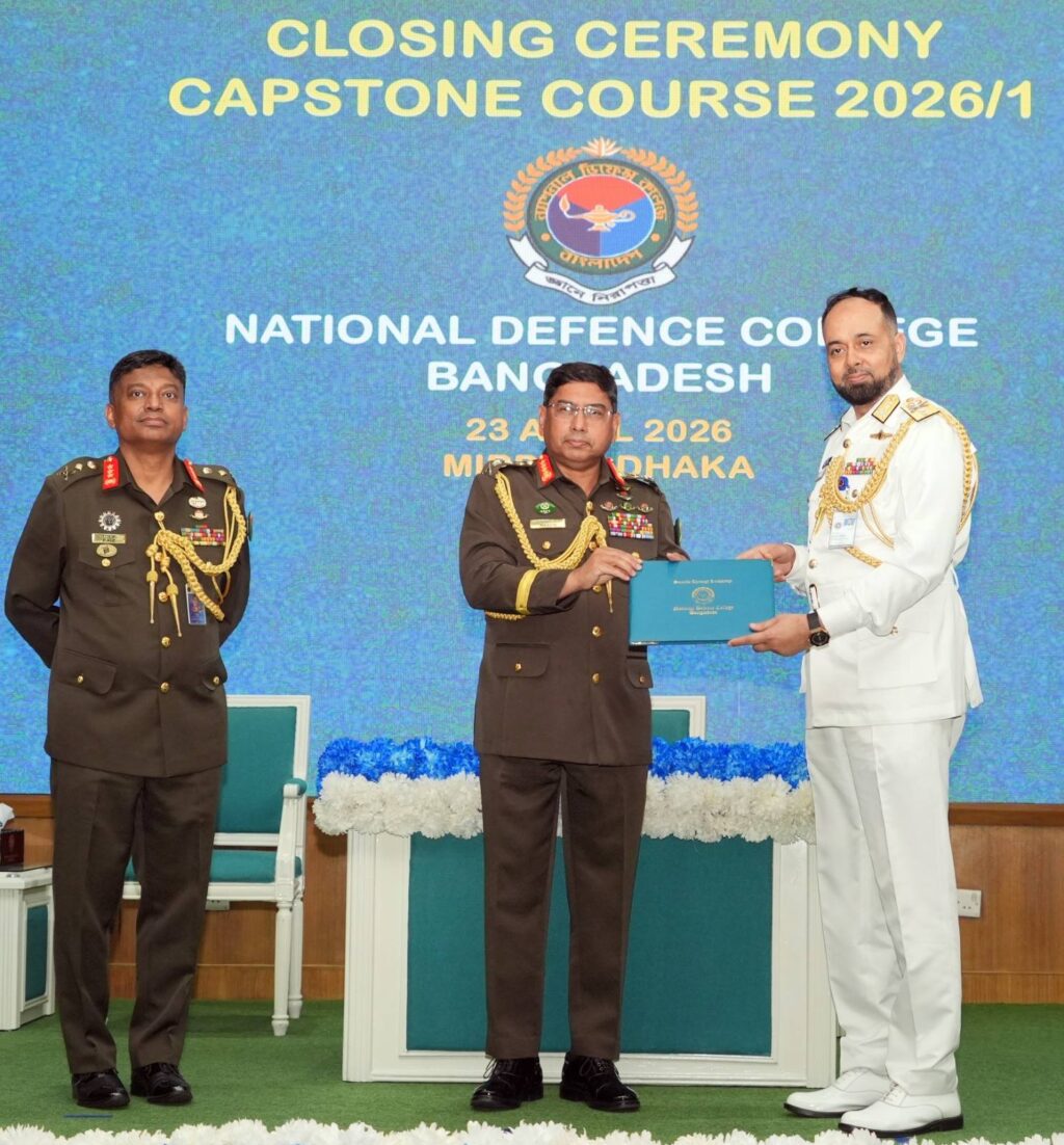 শক্তিশালী প্রতিরক্ষাব্যবস্থা ছাড়া কার্যকর পররাষ্ট্রনীতি বাস্তবায়ন সম্ভব নয়- জেনারেল ওয়াকার