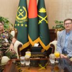 সেনা প্রধানের সাথে DSCU প্রতিনিধিদলের সৌজন্য সাক্ষাৎ, পারস্পরিক সহযোগিতা জোরদারে আলোচনা