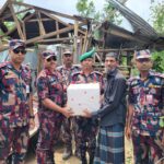 বিয়ানীবাজারে অতিবৃষ্টিতে ক্ষতিগ্রস্তদের পাশে বিজিবি, ৪৫ পরিবার পেল ত্রাণ