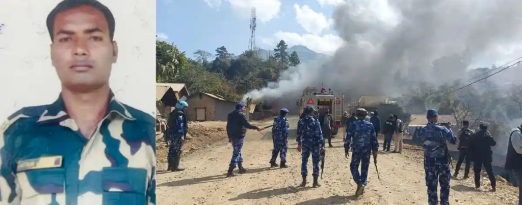 মণিপুরের উখরুলে দু’গ্রুপের গোলাগুলির মধ্যে বিএসএফ সদস্য নিহত