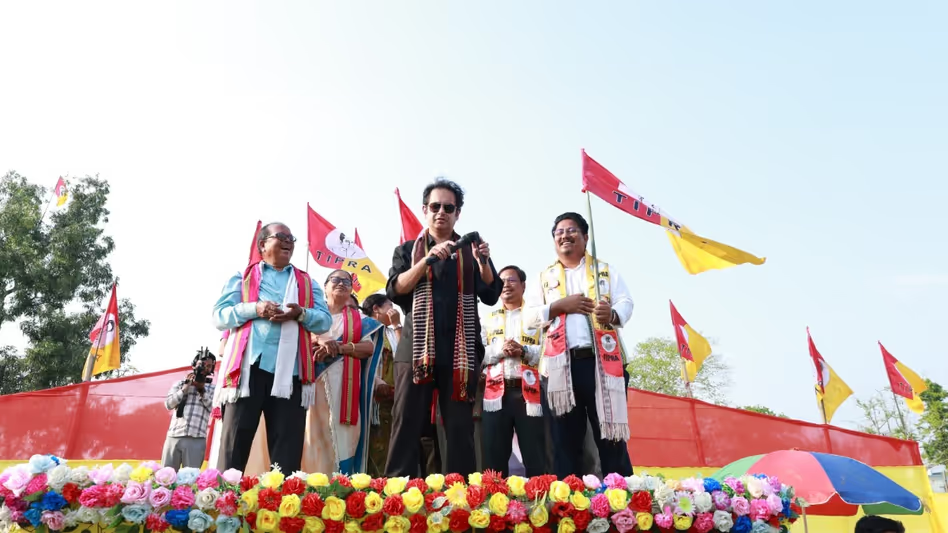 ত্রিপুরায় স্বশাসিত জেলা পরিষদ নির্বাচনে টিপরা মোথার ভূমিধস জয়, বিজেপির ভরাডুবি