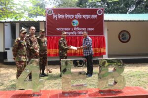 বিঝু উৎসবে সেনাবাহিনীর সহায়তা, দীঘিনালায় উৎসবের আমেজে বাড়তি প্রাণ