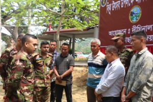 বিঝু উৎসবে সেনাবাহিনীর সহায়তা, দীঘিনালায় উৎসবের আমেজে বাড়তি প্রাণ