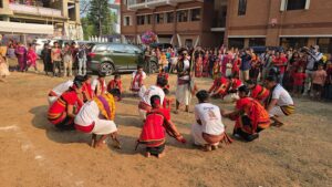 পাহাড়ে শুরু হলো বর্ষবরণ উৎসব বৈসাবির আনুষ্ঠানিকতা