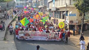রাঙামাটিতে বর্ণাঢ্য আয়োজনে বাংলা নববর্ষ ১৪৩৩ বরণ