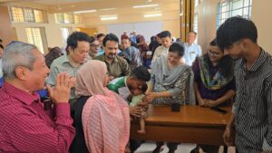 রাঙামাটিতে শুরু হাম-রুবেলা টিকাদান ক্যাম্পেইন, লক্ষ্য প্রায় ৬৪ হাজার শিশু